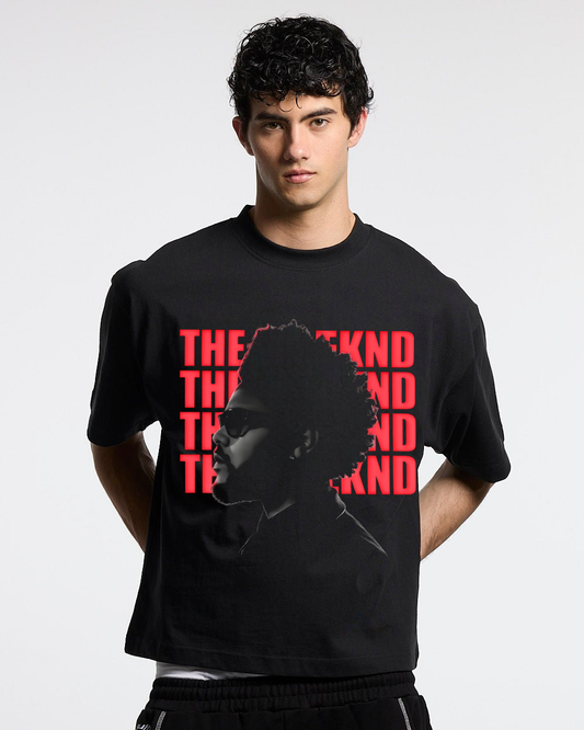 The Weeknd Black Oversized T-Shirt